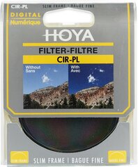 Hoya циркулярный поляризационный фильтр Slim 67мм цена и информация | Фильтры для объективов | pigu.lt