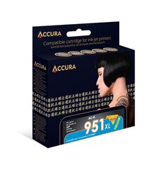 Rašalo kasetė Accura HP No. 951XL (CN048AE), geltona kaina ir informacija | Kasetės rašaliniams spausdintuvams | pigu.lt