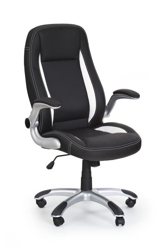 Biuro kėdė Halmar Saturn, juoda kaina ir informacija | Biuro kėdės | pigu.lt