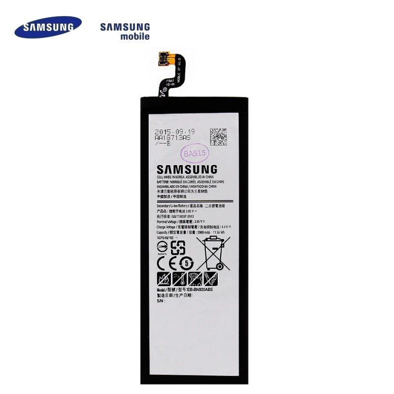 Samsung EB-BN920ABE kaina ir informacija | Akumuliatoriai telefonams | pigu.lt