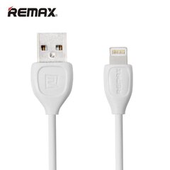 USB кабель Remax RC-050i Lesu Lightning, белый, 1.0 м цена и информация | Кабели для телефонов | pigu.lt