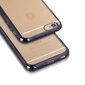 Apsauginis dėklas Telone Super Thin skirtas Apple iPhone 5/5S/5SE, Skaidrus/Pilkas kaina ir informacija | Telefono dėklai | pigu.lt