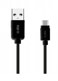 Travel Data cable USB 2.0 to Type C for mobile phones and smartphone  Length 1 5 m  black color kaina ir informacija | Laidai telefonams | pigu.lt