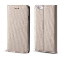 Smart Magnet case for Samsung G920 S6 gold цена и информация | Forever Ноутбуки, аксессуары | pigu.lt