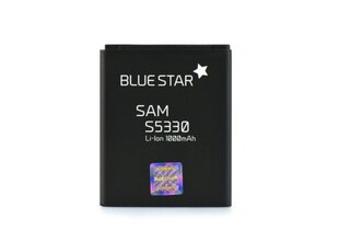 BlueStar Аккумулятор Samsung S5530 S3350 S7230 Li-Ion 1000 mAh Аналог EB424255VU цена и информация | Аккумуляторы для телефонов | pigu.lt