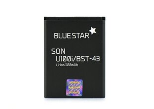 BlueStar Аккумулятор Sony Ericsson Hazel Elm Yari Li-Ion 1100 mAh Аналог BST-43 цена и информация | Аккумуляторы для телефонов | pigu.lt