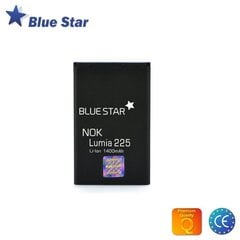 Аккумулятор BlueStar Nokia Asha 225 1400 mAh Li-Ion Аналог BL-4UL цена и информация | Аккумуляторы для телефонов | pigu.lt