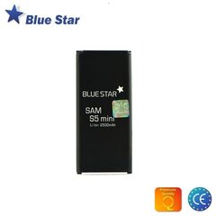 BlueStar Аккумулятор Samsung G800 Galaxy S5 Mini Li-Ion 2500 mAh Аналог EB-BG800BBE цена и информация | Аккумуляторы для телефонов | pigu.lt