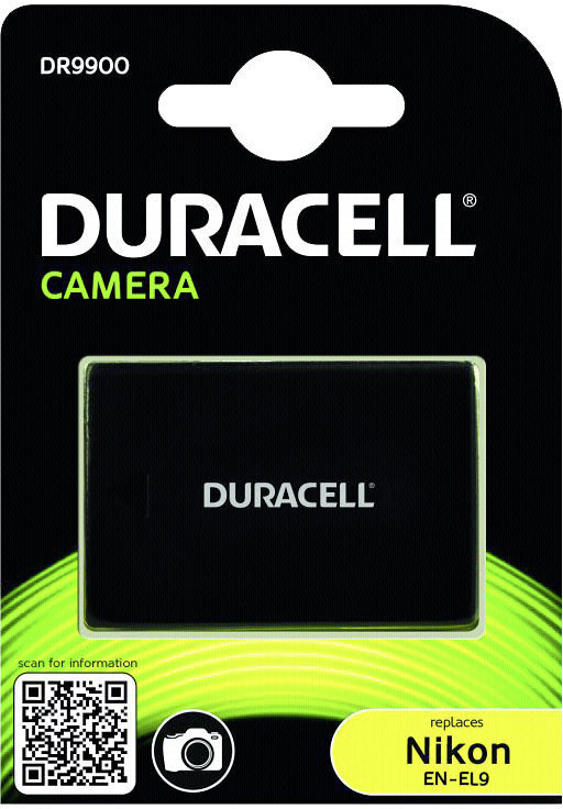 Duracell Premium Analog Nikon EN-EL9 EN-EL9e Battery D40 D60 D3000 D5000 7.4V 1050mAh kaina ir informacija | Akumuliatoriai fotoaparatams | pigu.lt