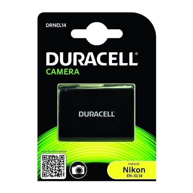 Duracell baterija, analogas Nikon EN-EL14, 1150mAh kaina ir informacija | Akumuliatoriai fotoaparatams | pigu.lt