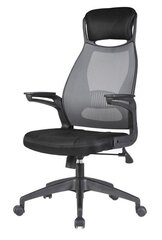 Офисный стул Halmar Solaris, черный/серый цена и информация | Офисные кресла | pigu.lt