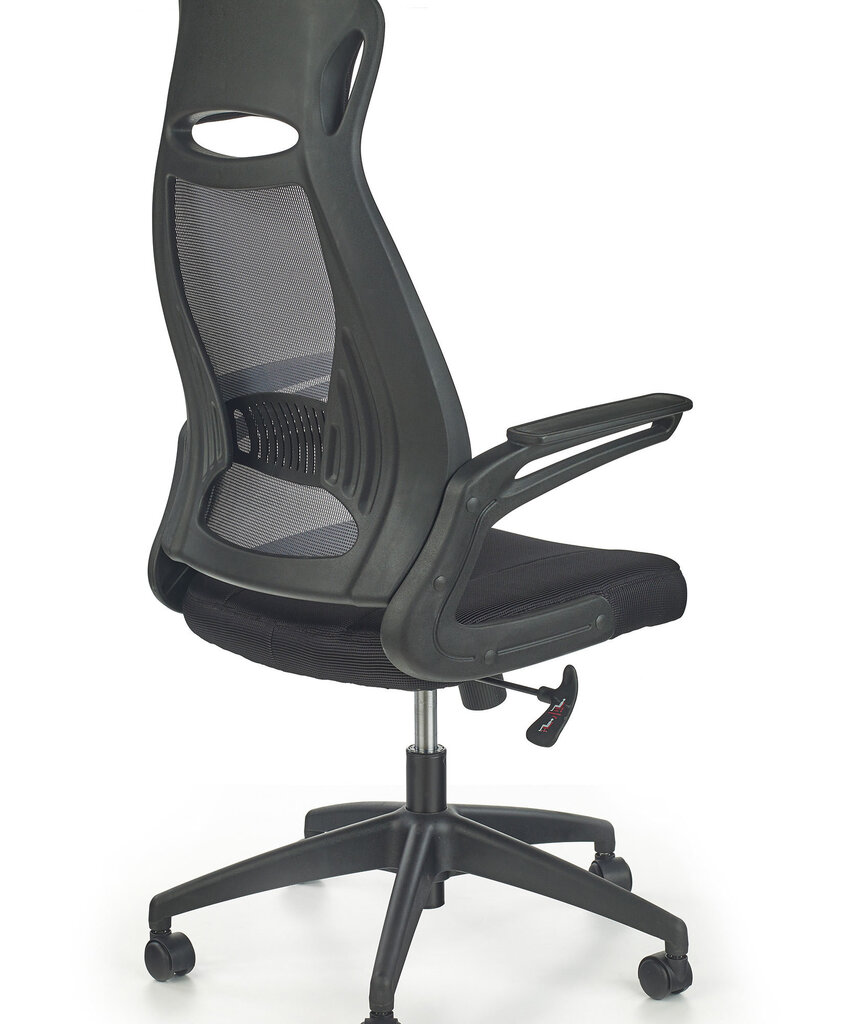 Biuro kėdė Halmar Solaris, juoda/pilka kaina ir informacija | Biuro kėdės | pigu.lt