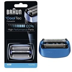 Braun 40B MN Blue BCT цена и информация | Аксессуары к товарам для красоты | pigu.lt