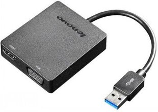 Lenovo Universal USB 3.0 to VGA цена и информация | Внутренние жёсткие диски (HDD, SSD, Hybrid) | pigu.lt