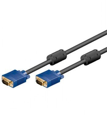 GB VGA CABLE, 10M kaina ir informacija | Kabeliai ir laidai | pigu.lt