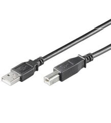 Kabelis Goobay GB USB, A-B, 5 m, juodas kaina ir informacija | Kabeliai ir laidai | pigu.lt