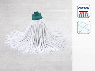 Leifheit Classic Mop Cotton Pakaitinis antgalis grindų šepečiui kaina ir informacija | Valymo reikmenys ir priedai | pigu.lt