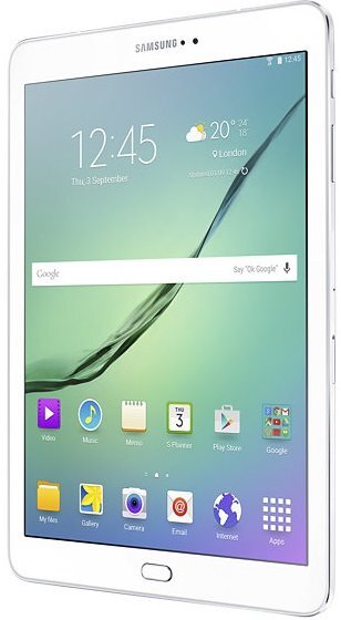 Samsung Galaxy Tab S2 (2016) T813 9.7", WiFi, Balta цена и информация | Planšetiniai kompiuteriai | pigu.lt