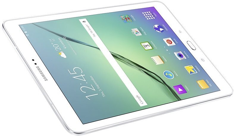 Samsung Galaxy Tab S2 (2016) T813 9.7", WiFi, Balta цена и информация | Planšetiniai kompiuteriai | pigu.lt