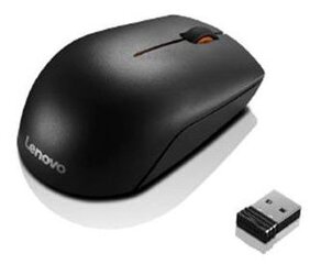 Мышь LENOVO KB MICE BO 300 WIRELESS MOUSE, черная цена и информация | Мыши | pigu.lt