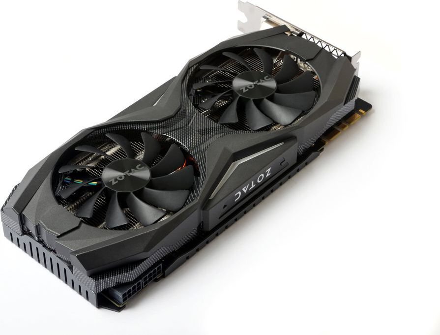 Zotac GeForce GTX1070 AMP Edition 8GB GDDR5 (256 bit) DVI, HDMI, 3x DP, BOX (ZT-P10700C-10P) kaina ir informacija | Vaizdo plokštės (GPU) | pigu.lt