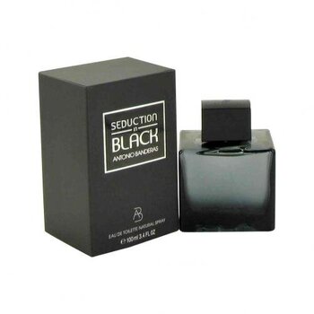 Antonio Banderas Seduction in Black EDT для мужчин, 100 мл цена и информация | Мужские духи | pigu.lt