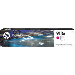 Оригинальный голубой картридж HP 913A PageWide цена и информация | Картриджи для струйных принтеров | pigu.lt
