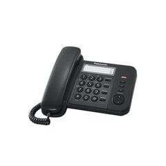 Panasonic KX-TS520FXB, juodas kaina ir informacija | Stacionarūs telefonai | pigu.lt