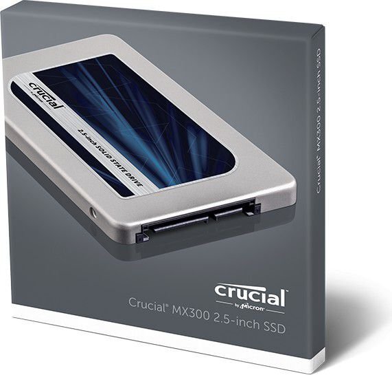 Crucial MX300 525GB SATA3 (CT525MX300SSD1) kaina ir informacija | Vidiniai kietieji diskai (HDD, SSD, Hybrid) | pigu.lt