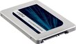 Crucial MX300 525GB SATA3 (CT525MX300SSD1) kaina ir informacija | Vidiniai kietieji diskai (HDD, SSD, Hybrid) | pigu.lt