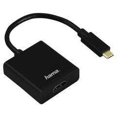 Адаптер Hama USB-C -- HDMI цена и информация | Адаптеры, USB-разветвители | pigu.lt