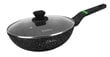 Bollire WOK keptuvė su dangčiu VENEZIA Line, 28 cm цена и информация | Keptuvės | pigu.lt