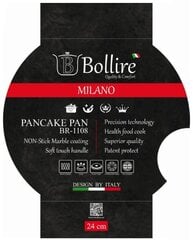 Bollire keptuvė blynams MILANO Line, 24 cm kaina ir informacija | Bollire Virtuvės, buities, apyvokos prekės | pigu.lt