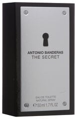 Tualetinis vanduo Antonio Banderas The Secret EDT vyrams 50 ml kaina ir informacija | Kvepalai vyrams | pigu.lt