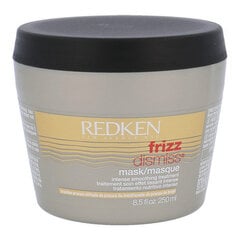 Glotninamoji plaukų kaukė Redken Frizz Dismiss, 250 ml kaina ir informacija | Priemonės plaukų stiprinimui | pigu.lt