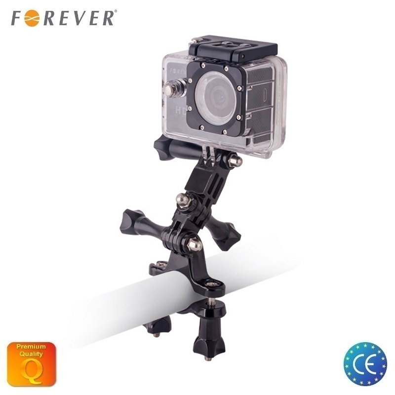 Forever Bike holder skirtas GoPro ir kitoms veiksmo kameroms kaina ir informacija | Priedai vaizdo kameroms | pigu.lt