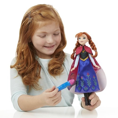 HASBRO spalvą keičianti lėlė Frozen B6700 Elsa Magical Story Cape Doll kaina ir informacija | Žaislai mergaitėms | pigu.lt