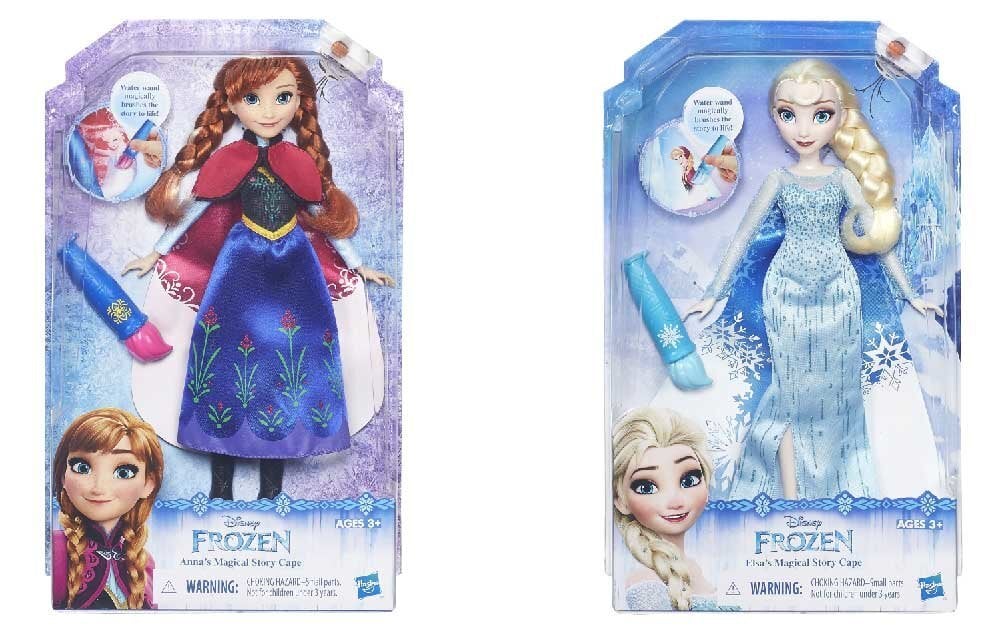 HASBRO spalvą keičianti lėlė Frozen B6700 Elsa Magical Story Cape Doll цена и информация | Žaislai mergaitėms | pigu.lt