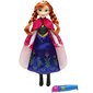 HASBRO spalvą keičianti lėlė Frozen B6700 Elsa Magical Story Cape Doll цена и информация | Žaislai mergaitėms | pigu.lt