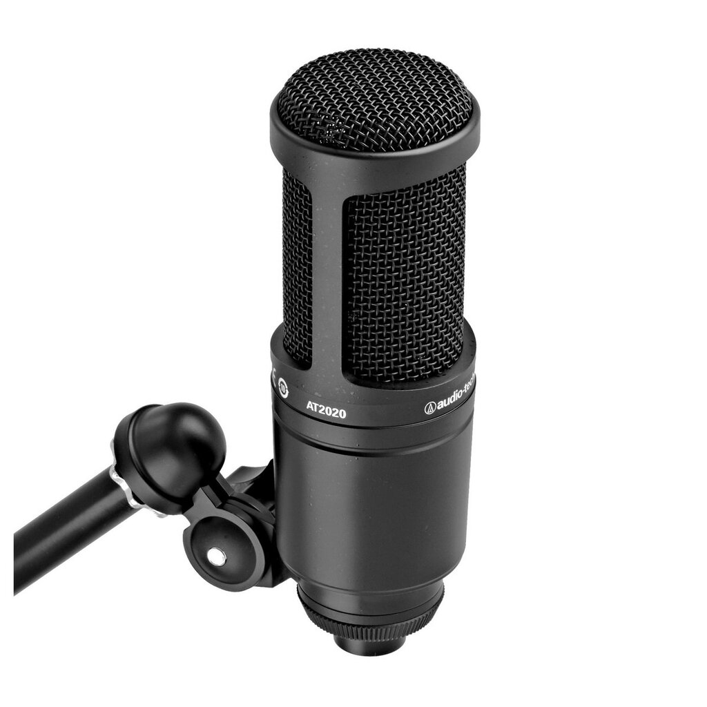Kondensatorinis mikrofonas Audio Technica AT2020 kaina ir informacija | Mikrofonai | pigu.lt