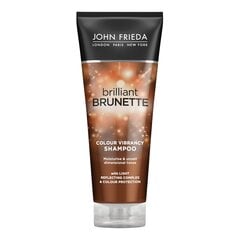 Увлажняющий шампунь для темных волос John Frieda Brilliant Brunette, 250мл цена и информация | Шампуни | pigu.lt