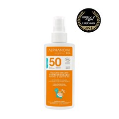 Kremas nuo saulės Alphanova Sun SPF50, 125 ml kaina ir informacija | Kremai nuo saulės | pigu.lt