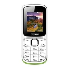 Maxcom MM129, ENG, White цена и информация | Мобильные телефоны | pigu.lt