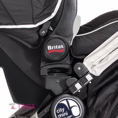 Adapteriai kėdutei Baby Jogger Britax B-Safe BJ90122, black цена и информация | Аксессуары для колясок | pigu.lt