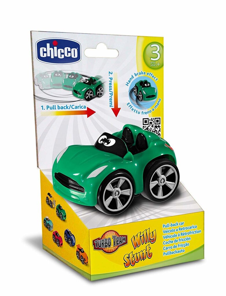 Motorizuotas automodelis Willy Chicco Turbo Team Stunt цена и информация | Žaislai berniukams | pigu.lt