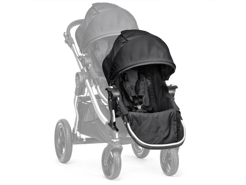 Baby Jogger papildoma sportinė kėdutė City Select Onyx, black, BJ01410 kaina ir informacija | Vežimėliai | pigu.lt