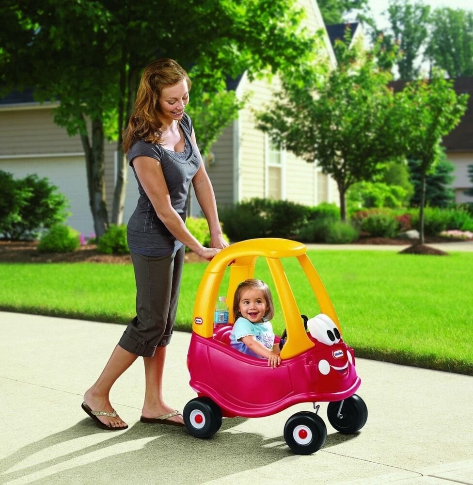 Stumiama mašinėlė vaikams Little Tikes Cozy Coupe, 612060 kaina ir informacija | Žaislai kūdikiams | pigu.lt