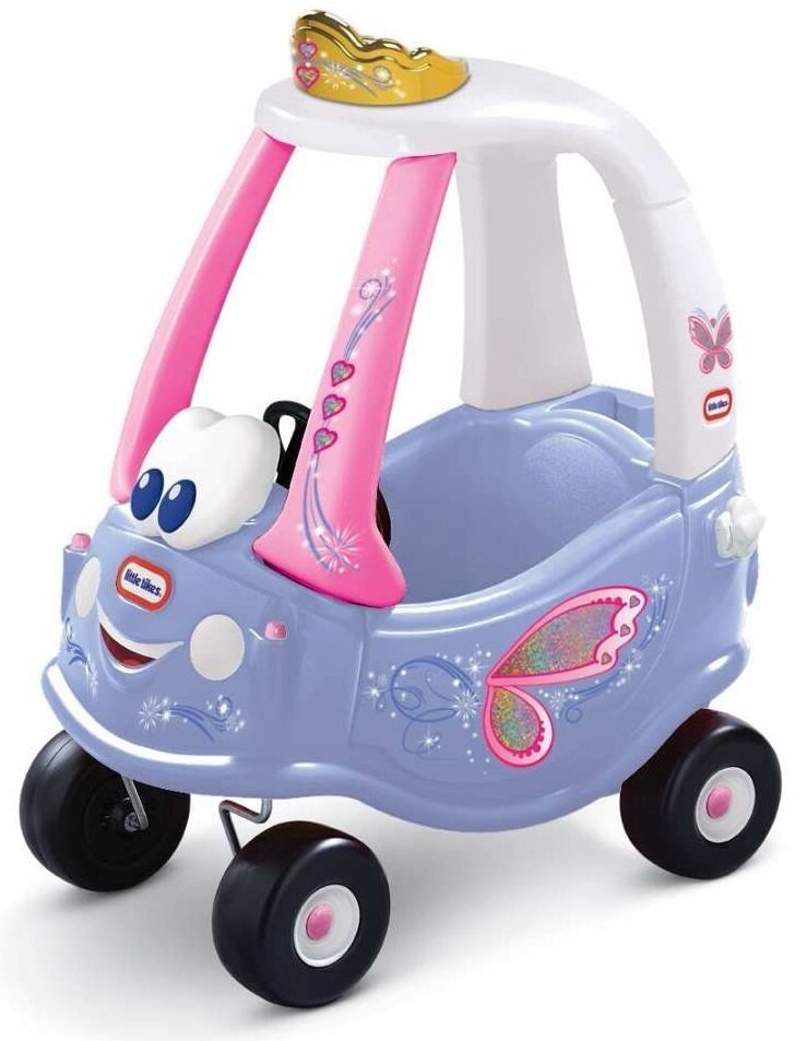 Paspiriama mašinėlė Little Tikes Cozy Coupe Fairy kaina ir informacija | Žaislai kūdikiams | pigu.lt