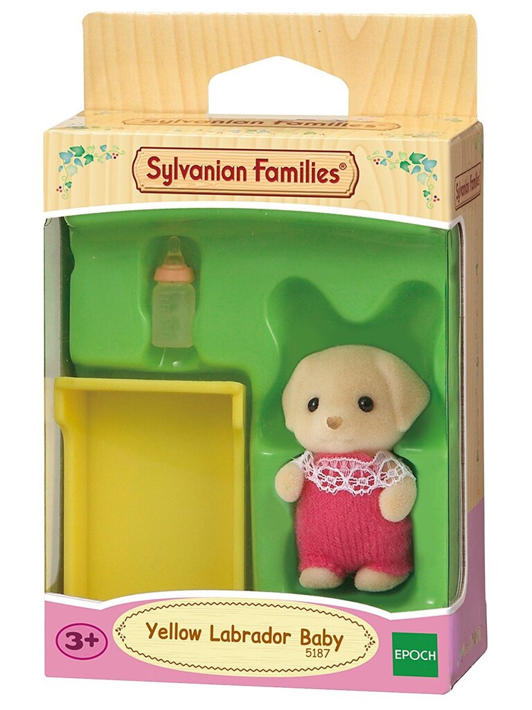 Mažylis šuniukas labradoras Sylvanian Families 5187 цена и информация | Žaislai mergaitėms | pigu.lt