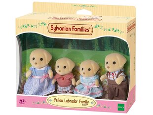 Labradorų šuniukų šeimynėlė Sylvanian Families 5182 kaina ir informacija | Žaislai mergaitėms | pigu.lt